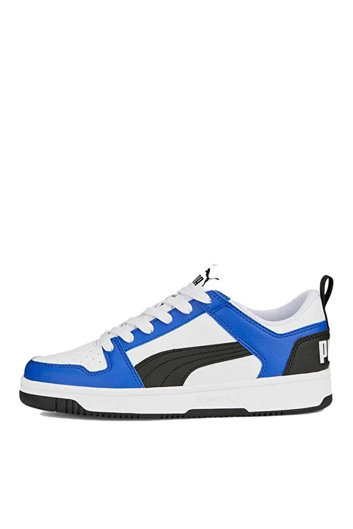 کفش پیاده روی پسرانه سفید - آبی 37049019-Puma Rebound Layp Lo SL Jr