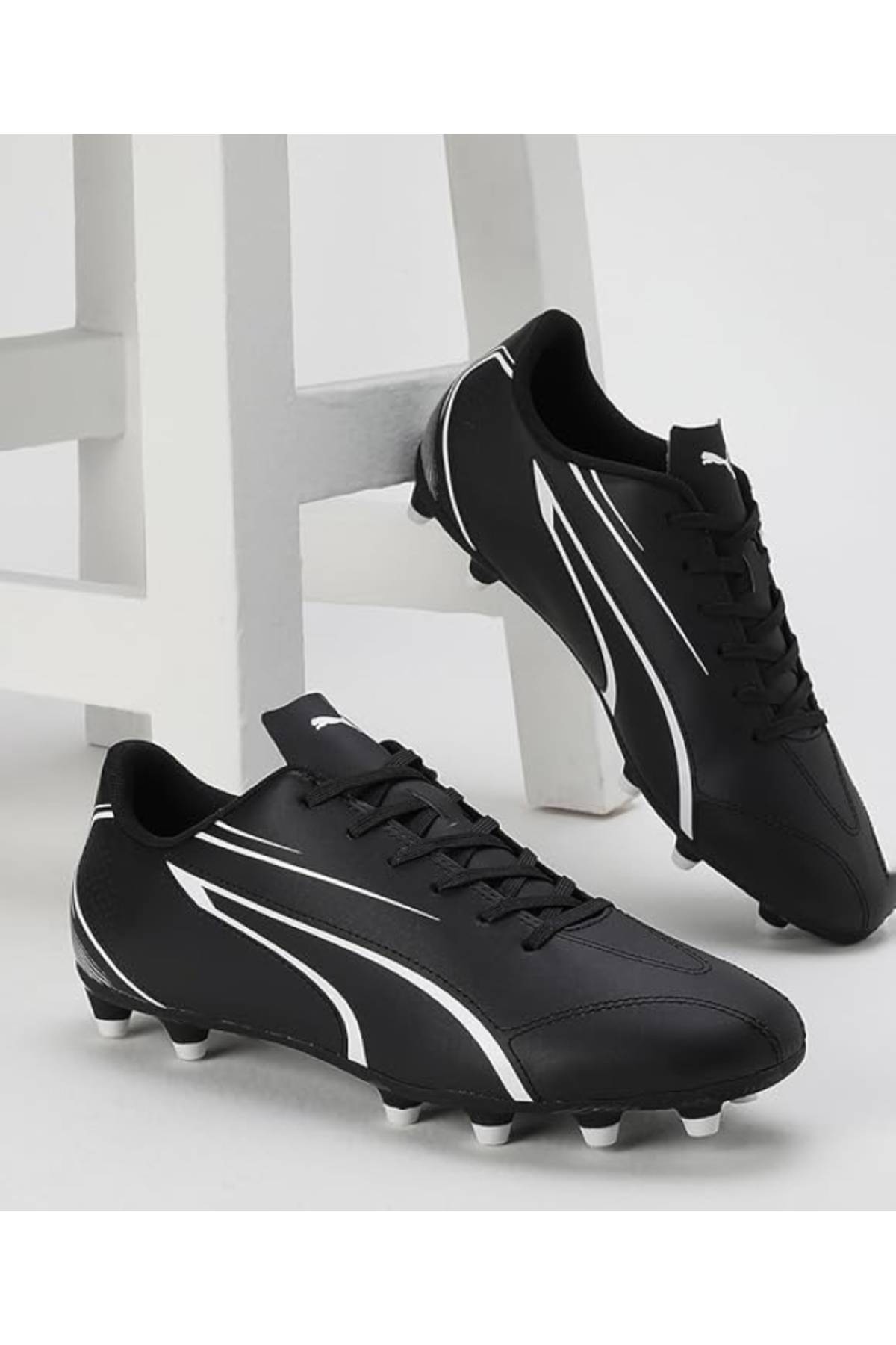 FUTURE PLAY FG/AG - کفش های میدانی مشکی Astroturf