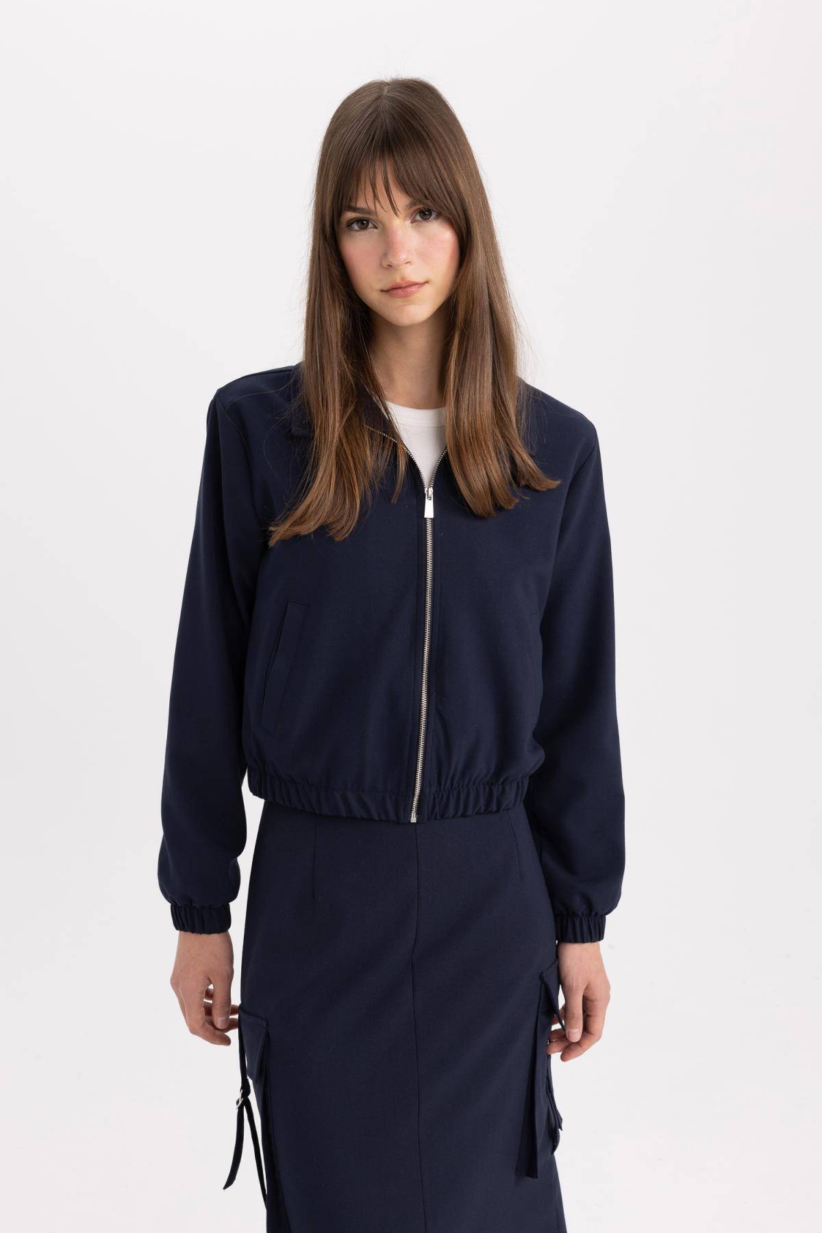 کت یقه پولو فیت ریلکس