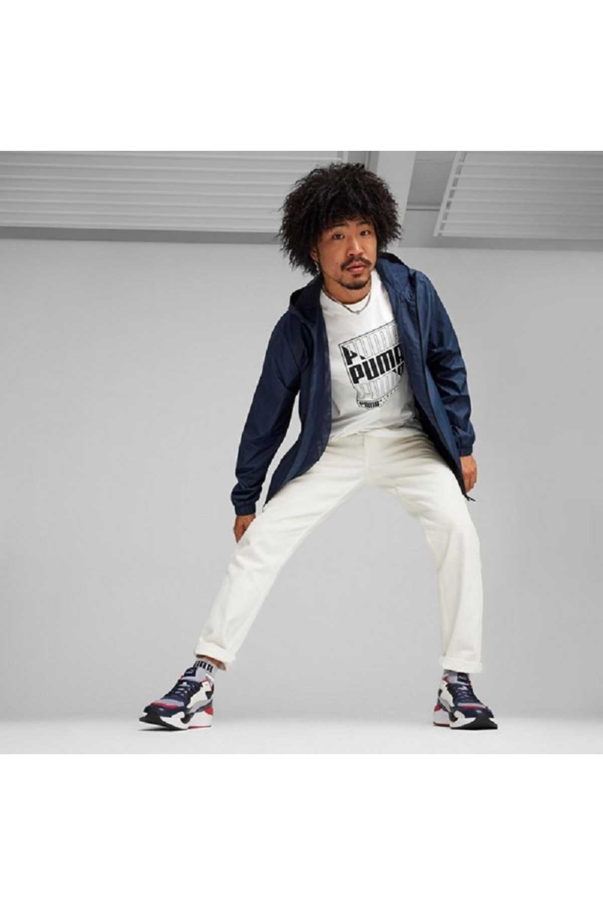 اشعه ایکس 2 مربع زنانه-مردانه کفش راحتی سفید 02