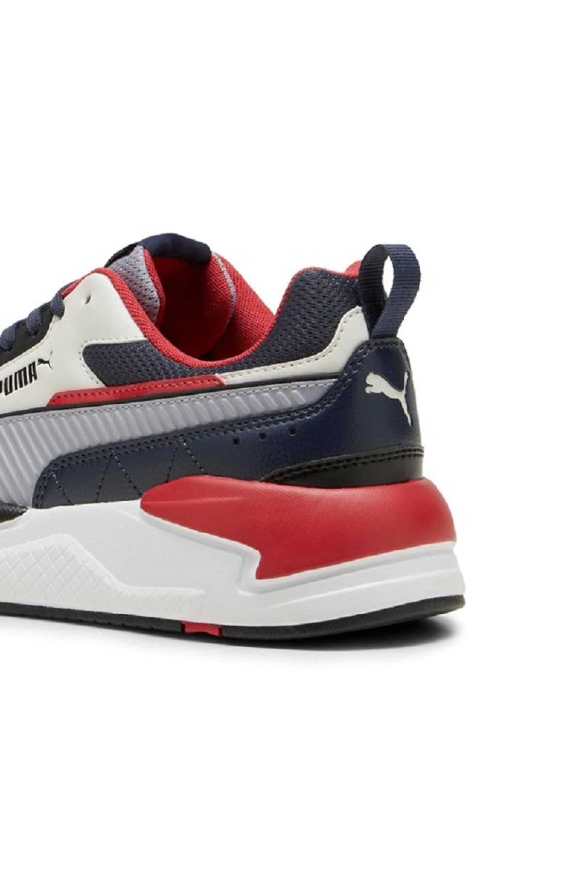 اشعه ایکس 2 مربع زنانه-مردانه کفش راحتی سفید 02