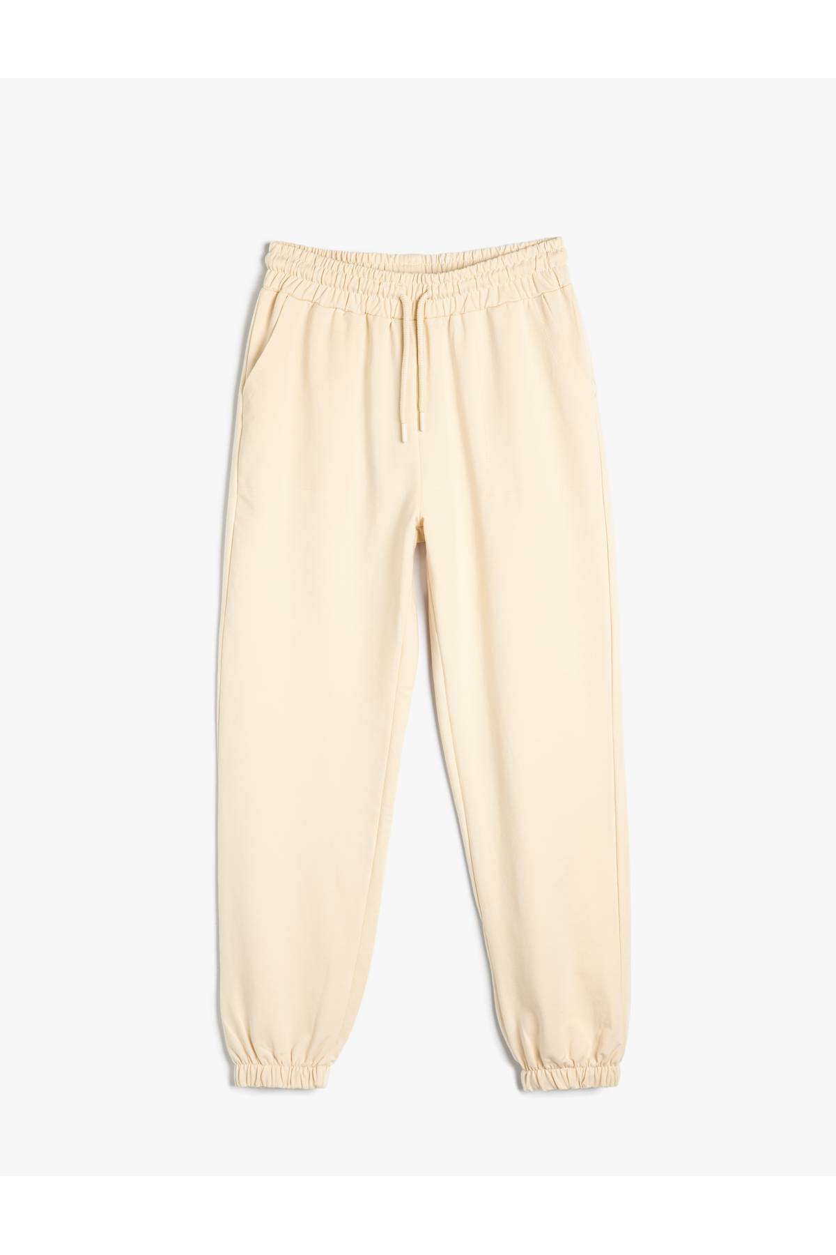 شلوار ورزشی جوگر اسپرت جیبی کمری بالا کمربند پنبه ای مناسب