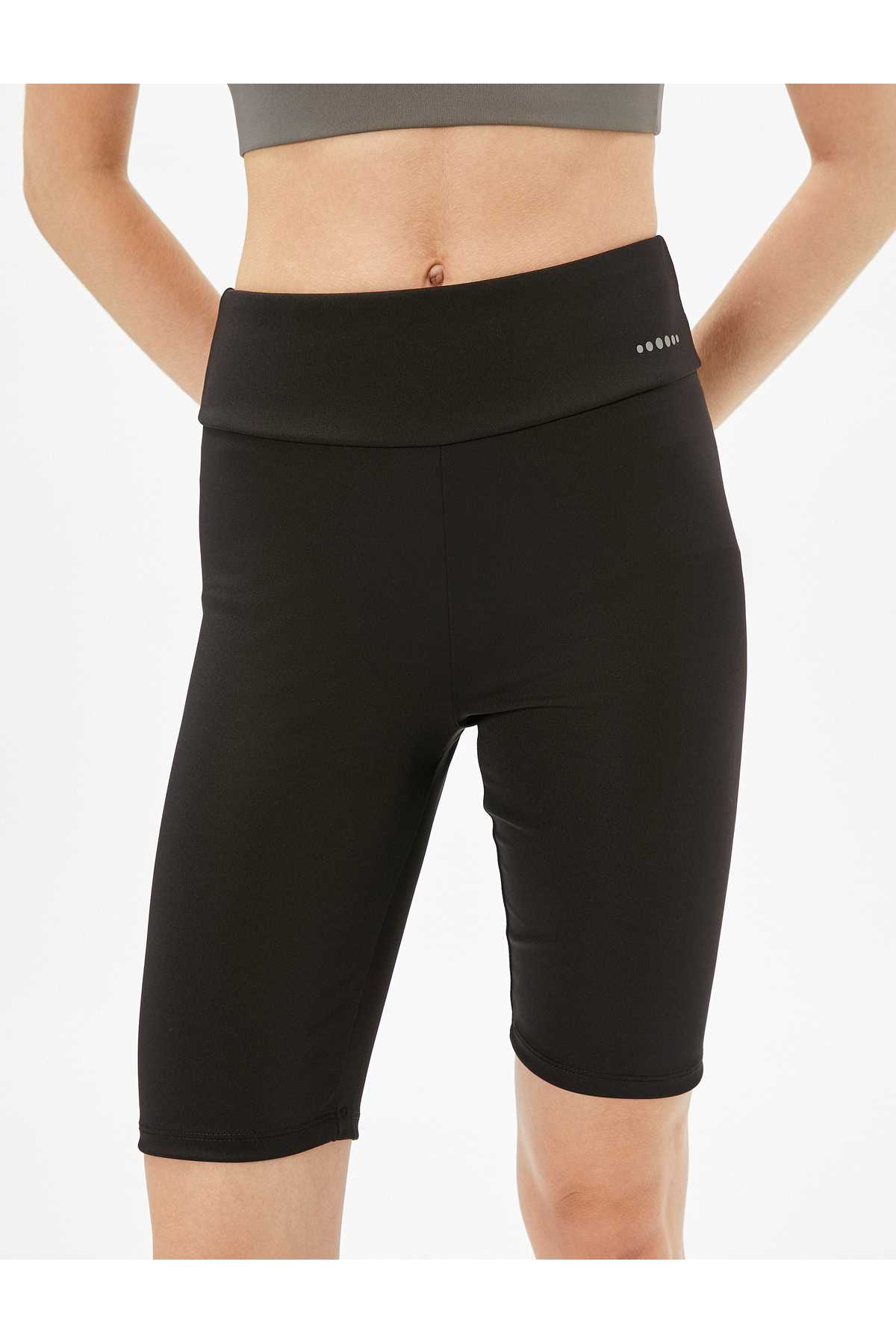 جوراب شلواری کوتاه ورزشکار چاپ کمر ضخیم