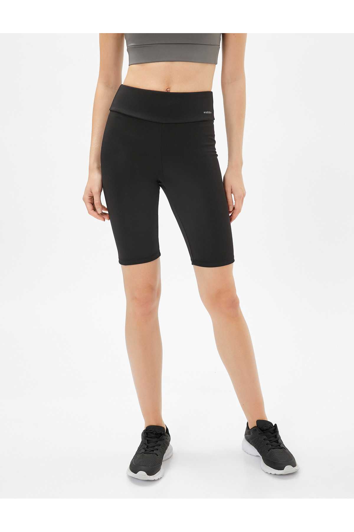 جوراب شلواری کوتاه ورزشکار چاپ کمر ضخیم