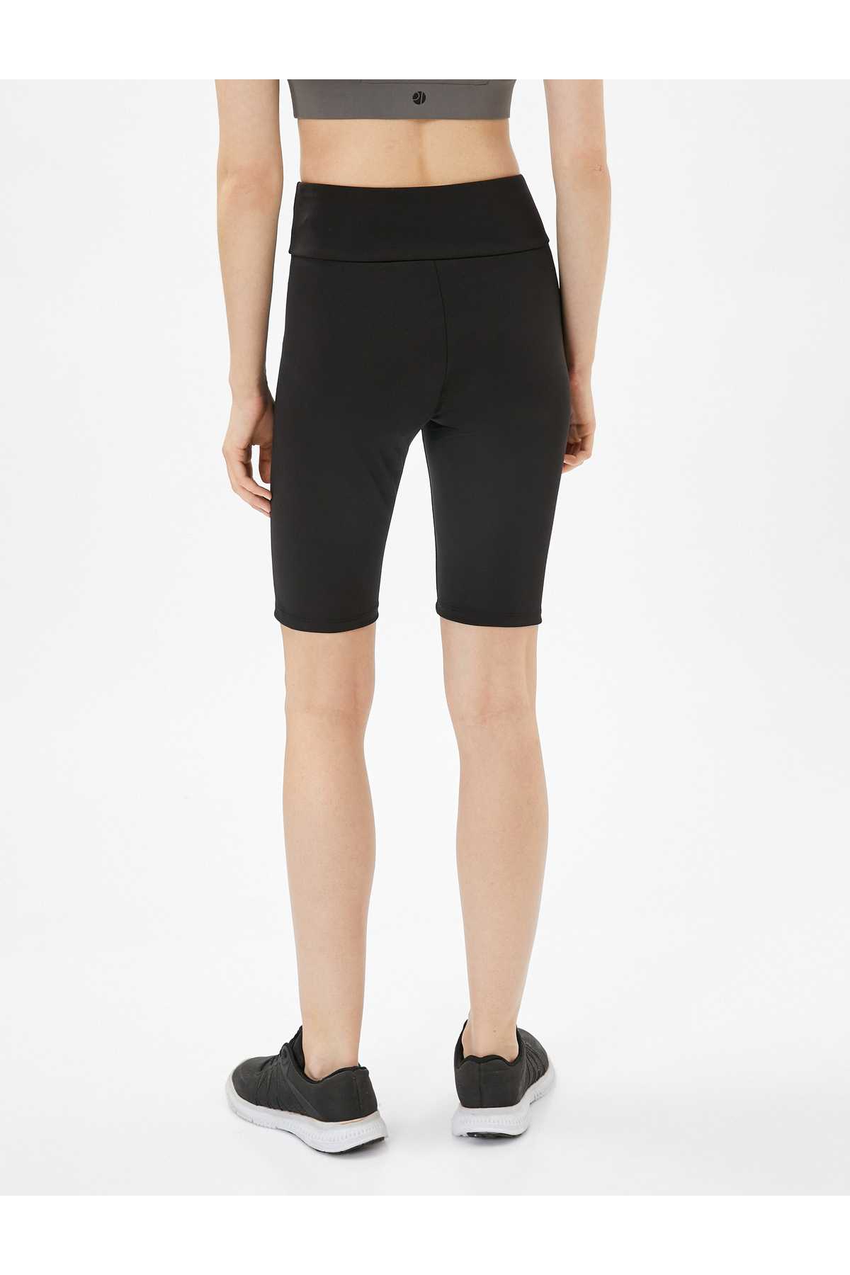 جوراب شلواری کوتاه ورزشکار چاپ کمر ضخیم