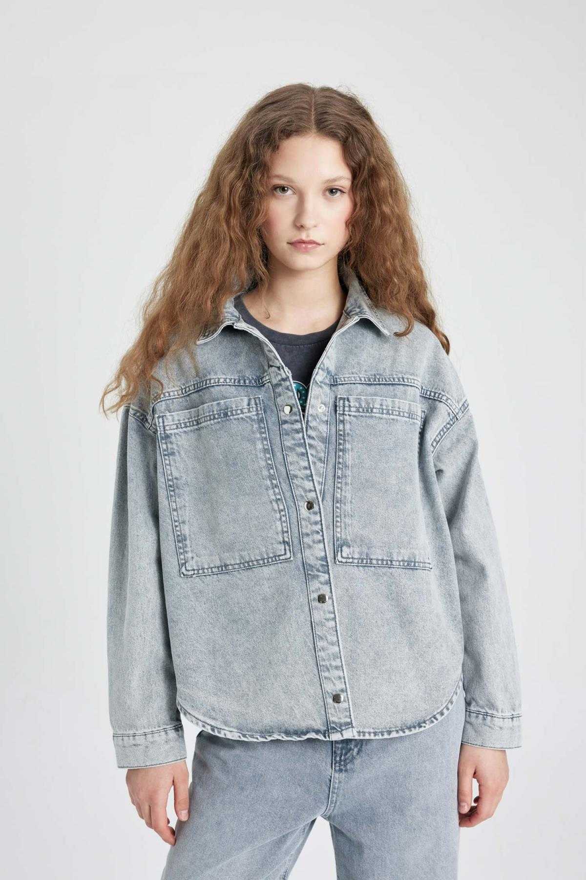 کت پیراهن جین