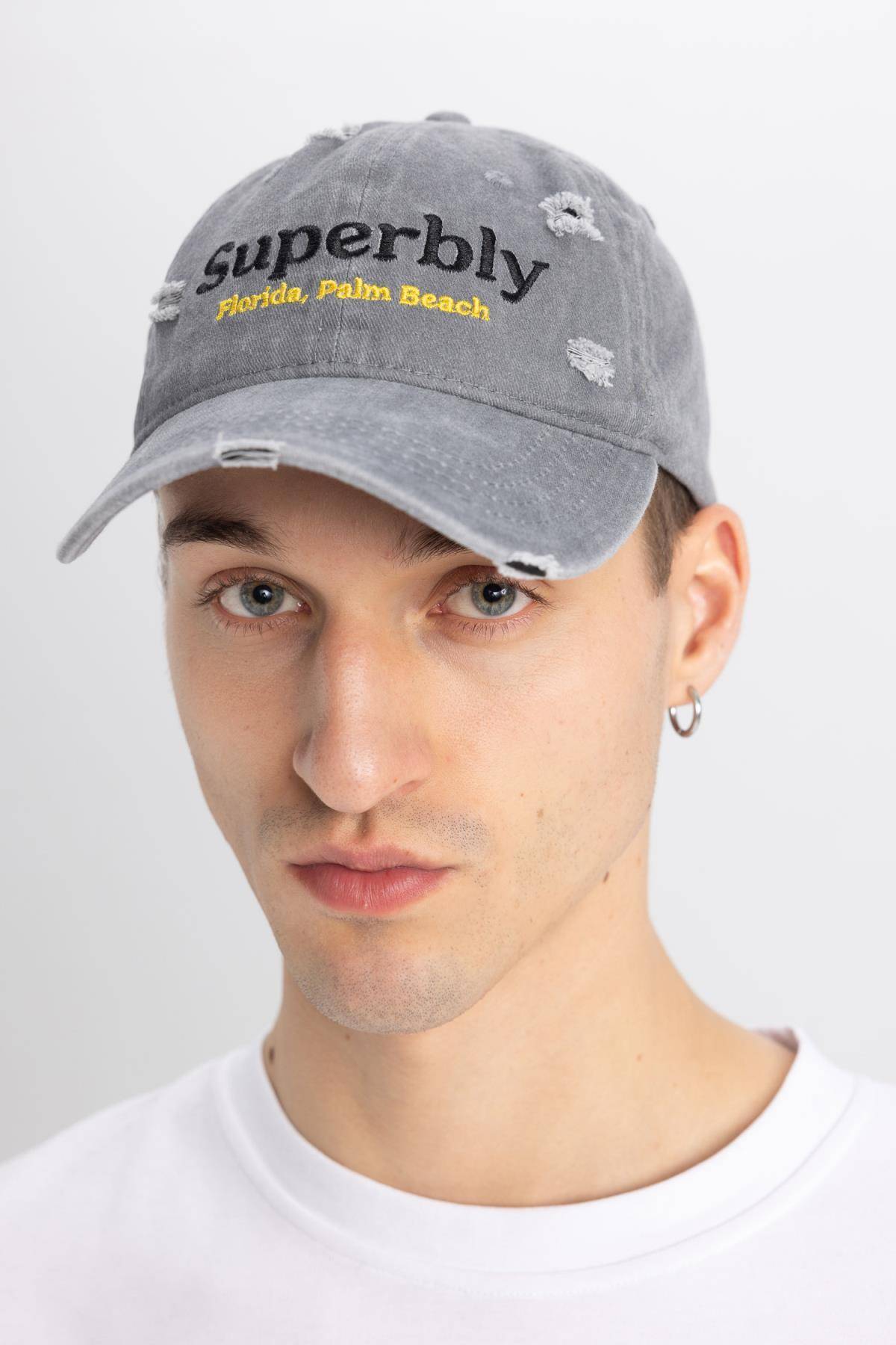 کلاه بسکتبال جین بیسبال دوزی زنانه-مردانه B8006ax24sm