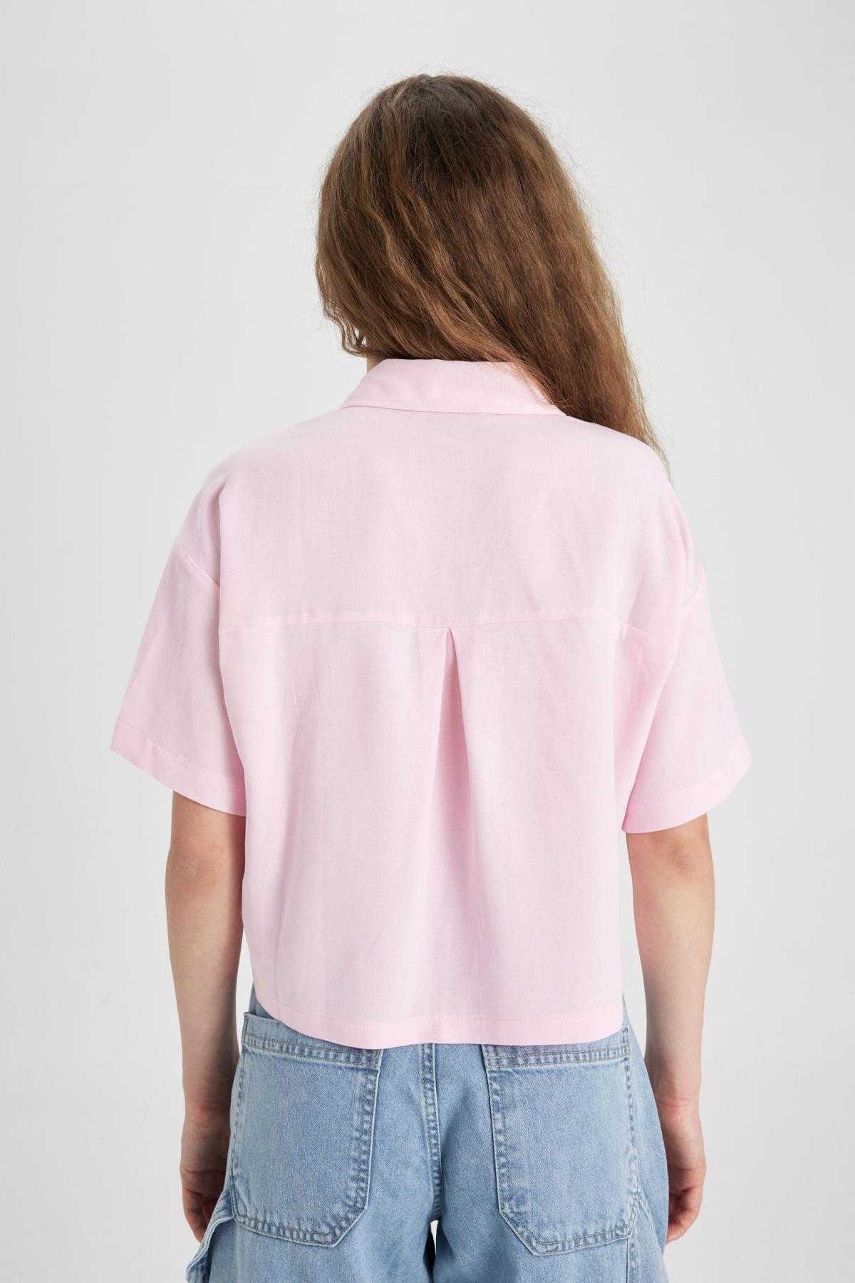 پیراهن آستین کوتاه با سایز بزرگ