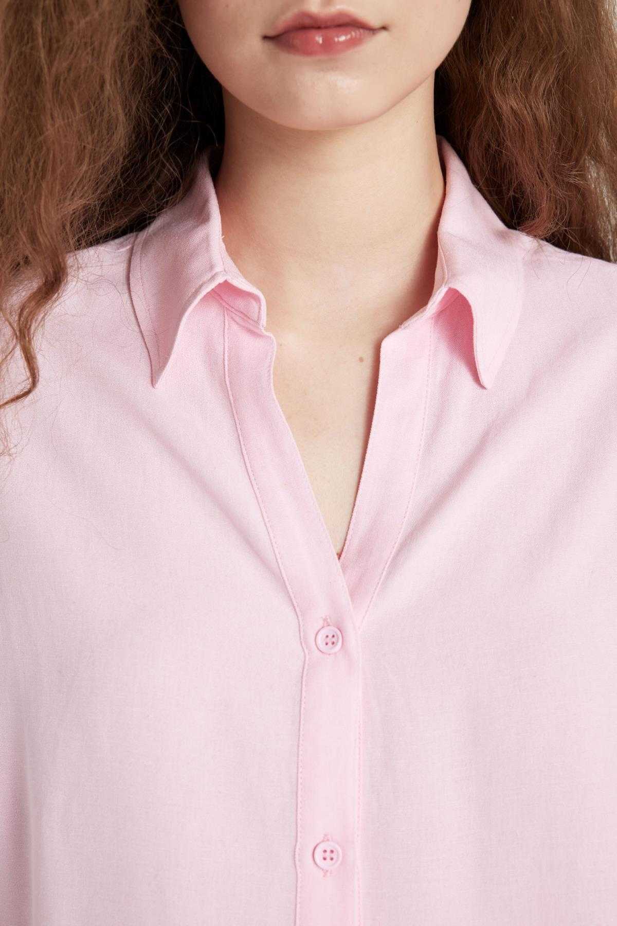 پیراهن آستین کوتاه با سایز بزرگ