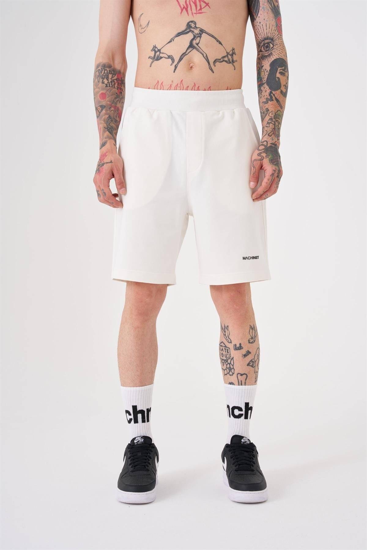 شلوارک ساده خاکستری مردانه