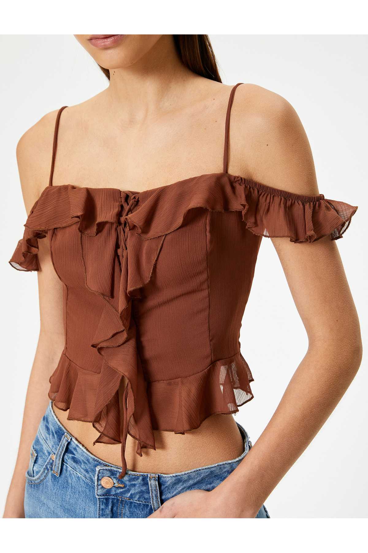 بند نازک برش بلوز برش شانه