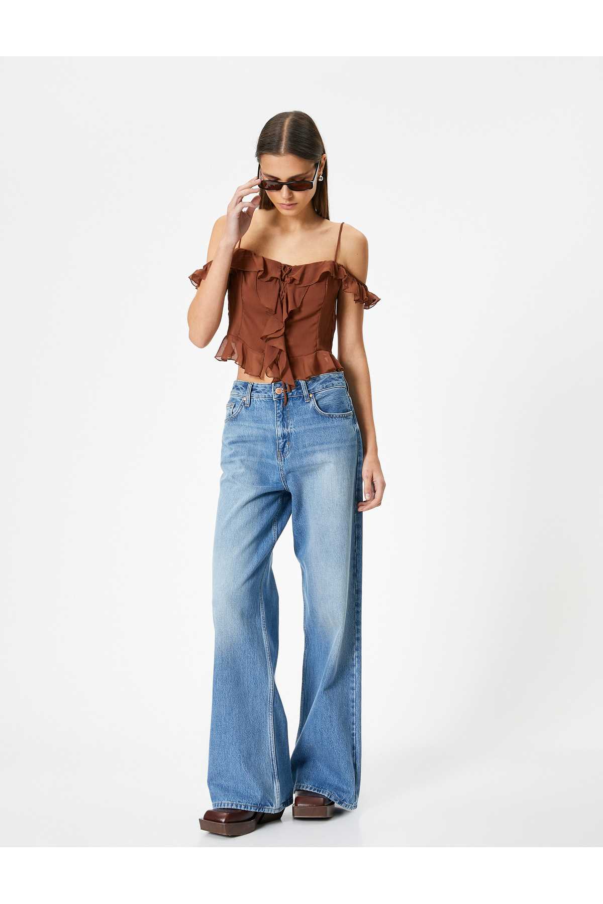 بند نازک برش بلوز برش شانه