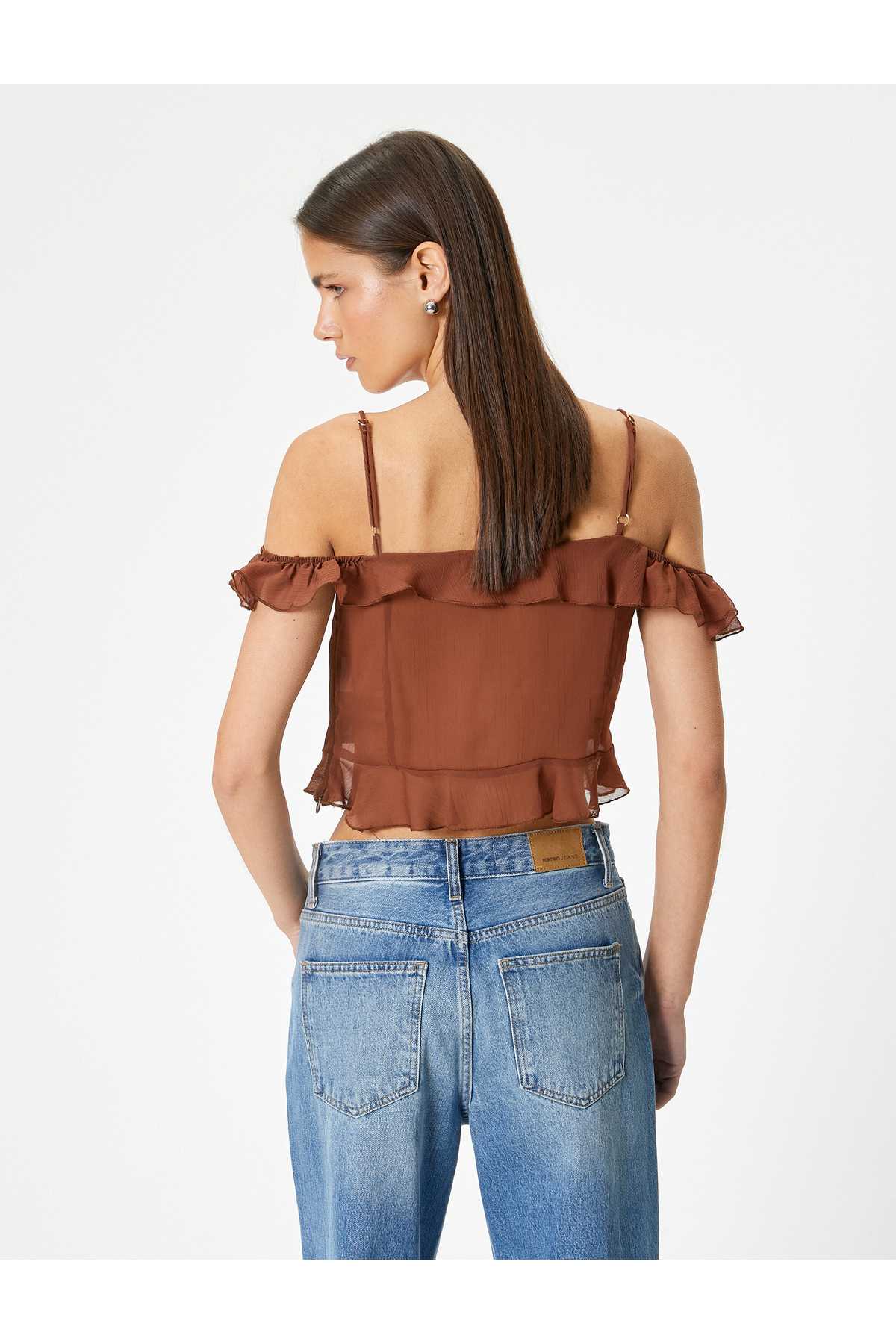 بند نازک برش بلوز برش شانه