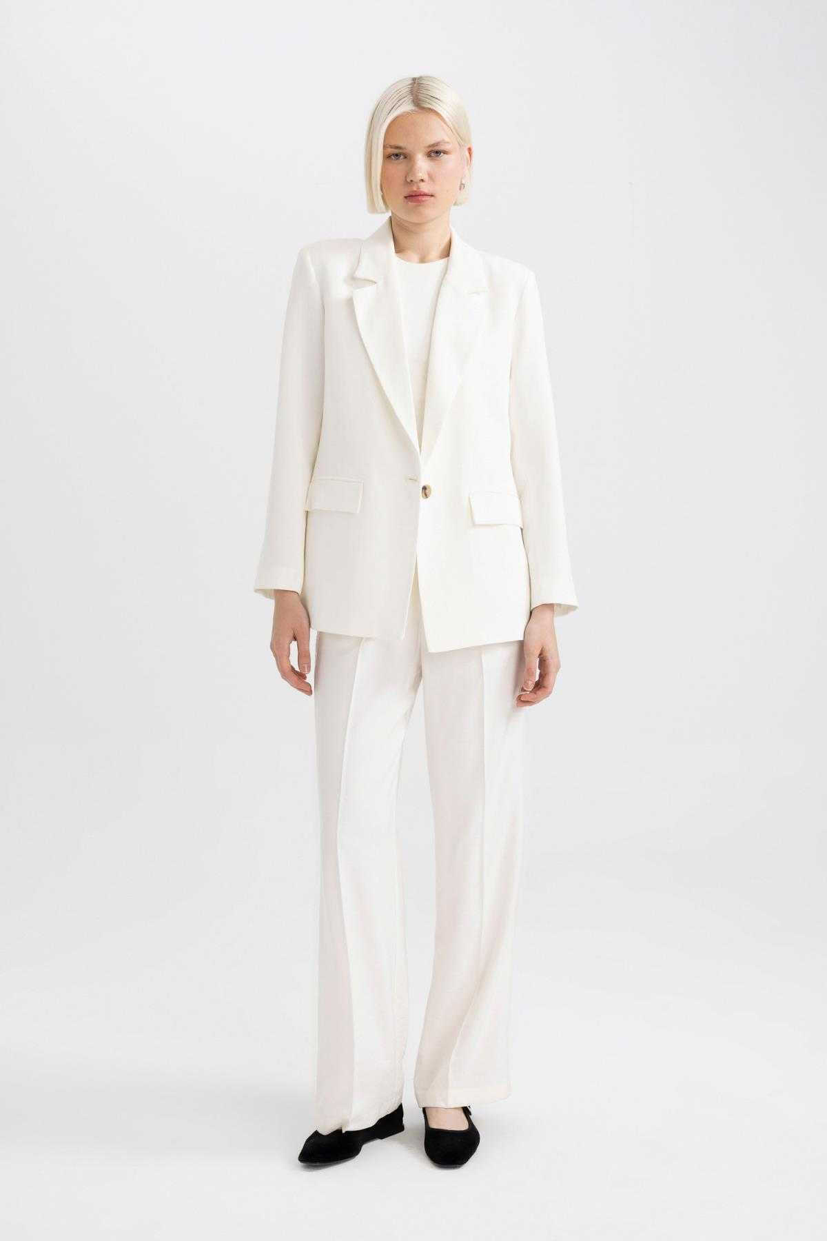 کاپشن کتانی ترکیبی اور سایز فیت