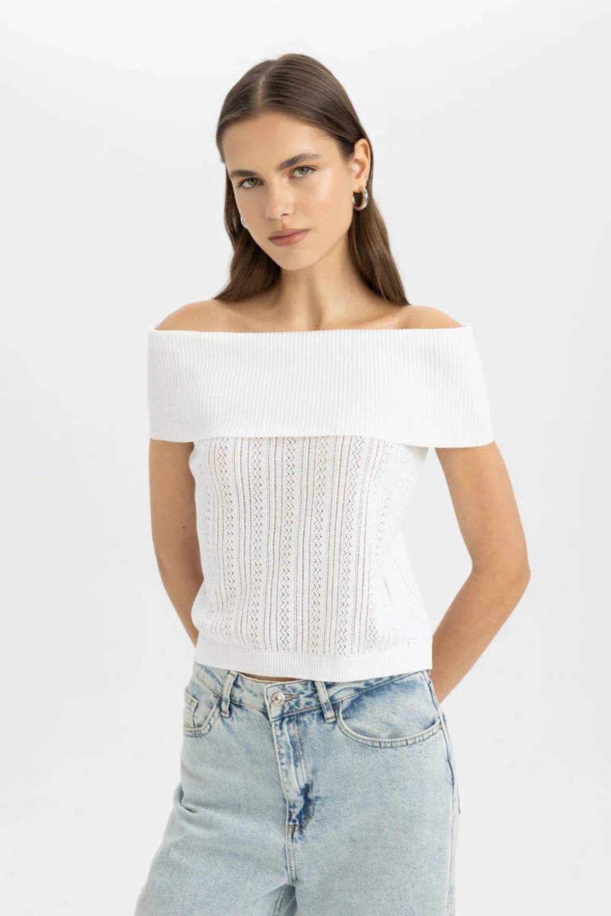 ژاکت شانه باز D0604ax24sm