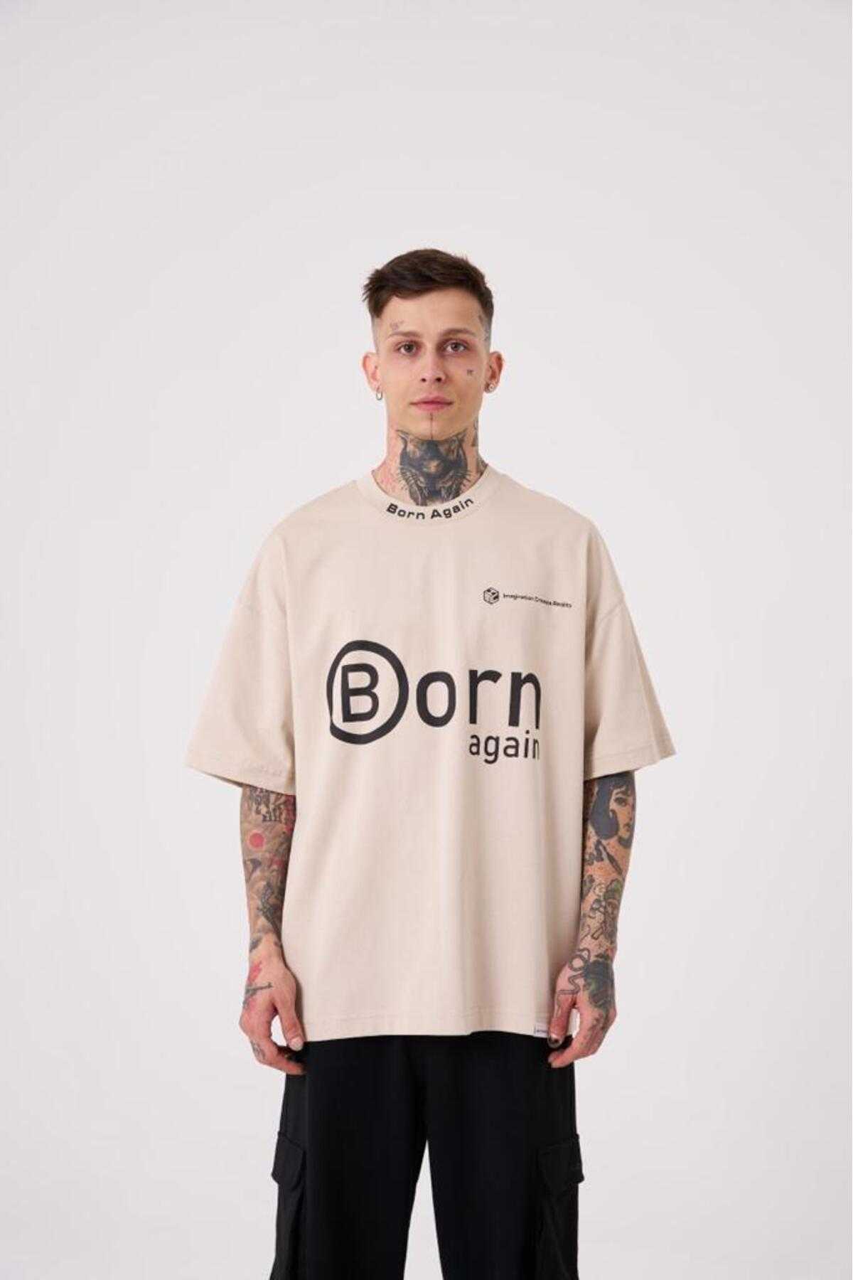 تخیل مردانه تیشرت چاپ شده سبز روشن را ایجاد می کند