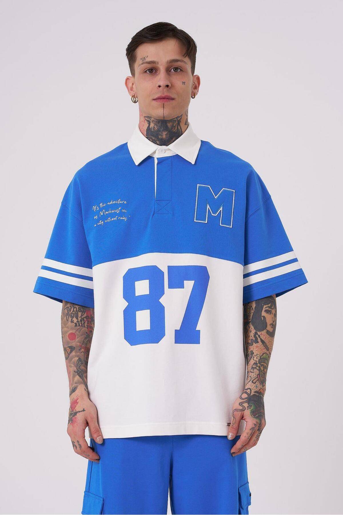 تیشرت مردانه یقه قهوه ای یقه پولو 87 تکه