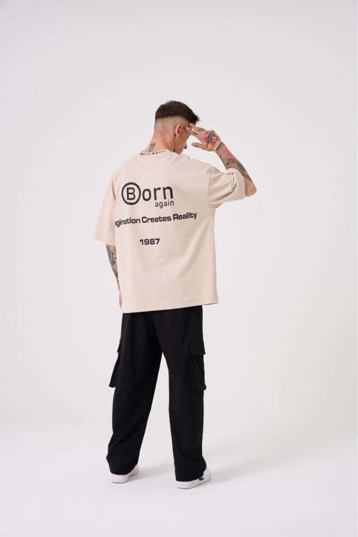 تخیل مردانه تیشرت چاپ شده سبز روشن را ایجاد می کند