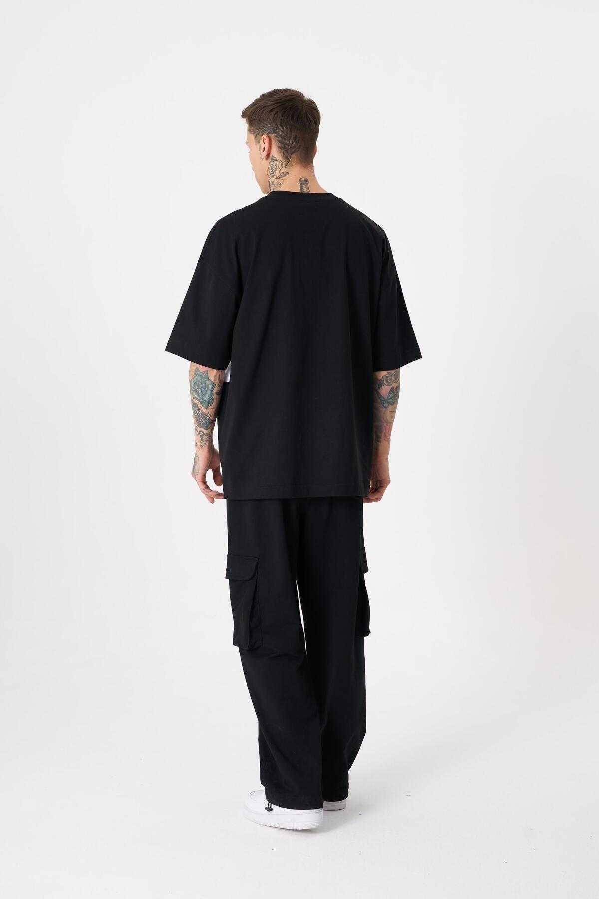 تیشرت مردانه طرح پلنگ صورتی سایز سبز روشن