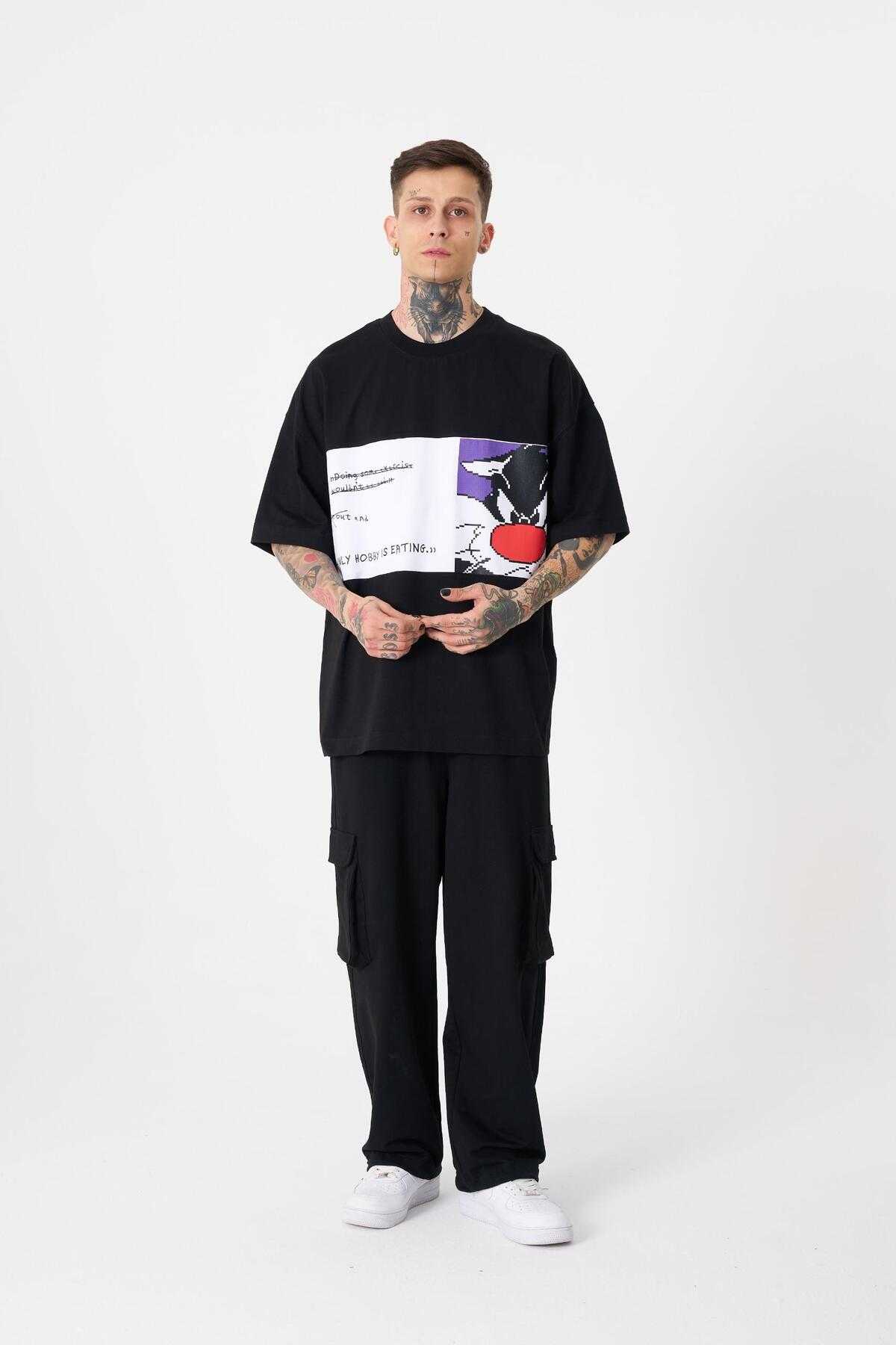 تیشرت مردانه به رنگ سبز روشن با چاپ سیلوستر