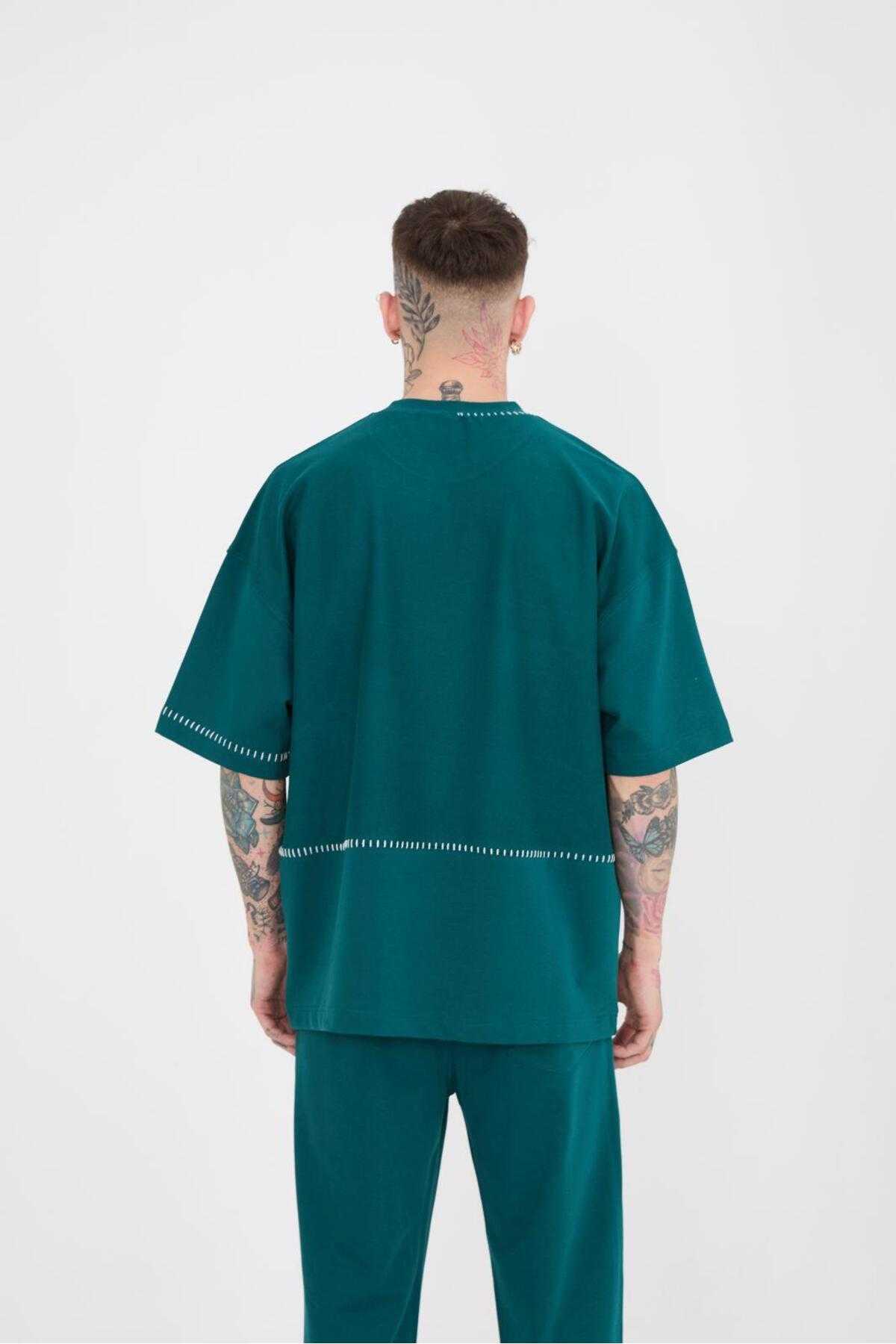 تیشرت اکرو سایز دوخت پتوی مردانه