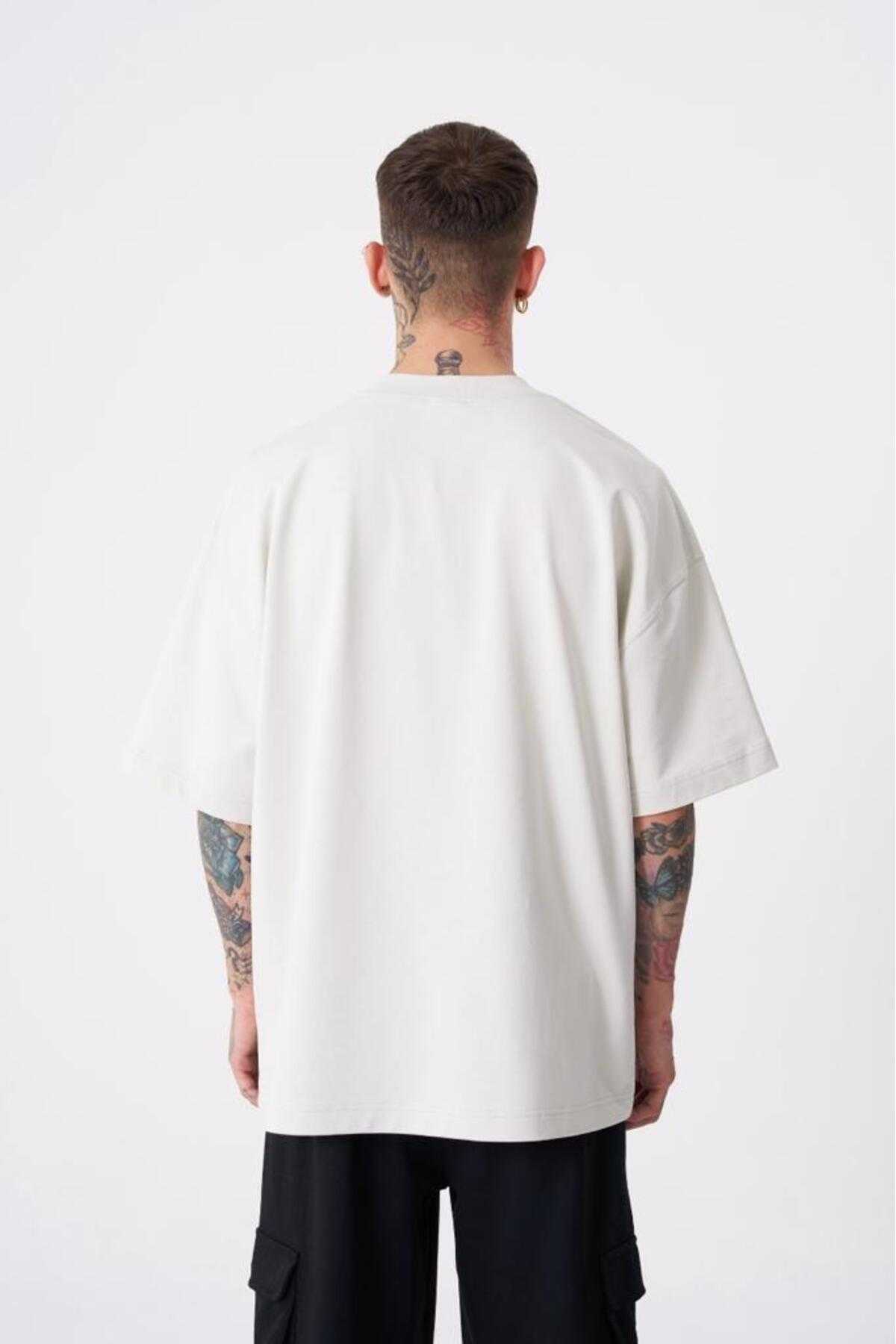 تیشرت مردانه بنفش با چاپ جرثقیل پرنده