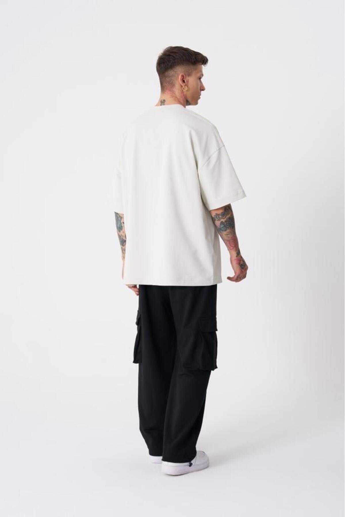 تیشرت مردانه بنفش با چاپ جرثقیل پرنده