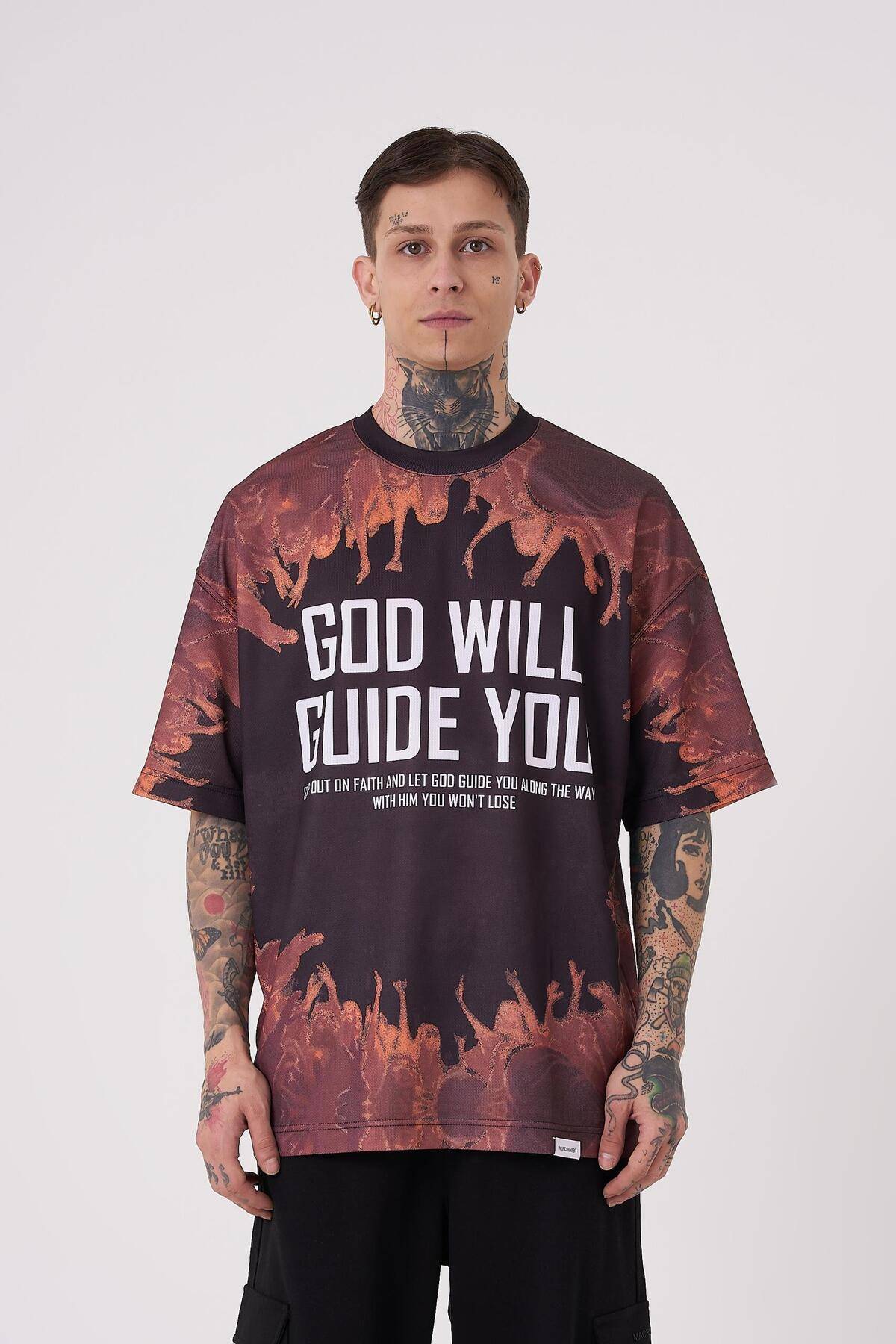 تیشرت مشکی سایز بزرگ مردانه را خدا راهنمایی خواهد کرد