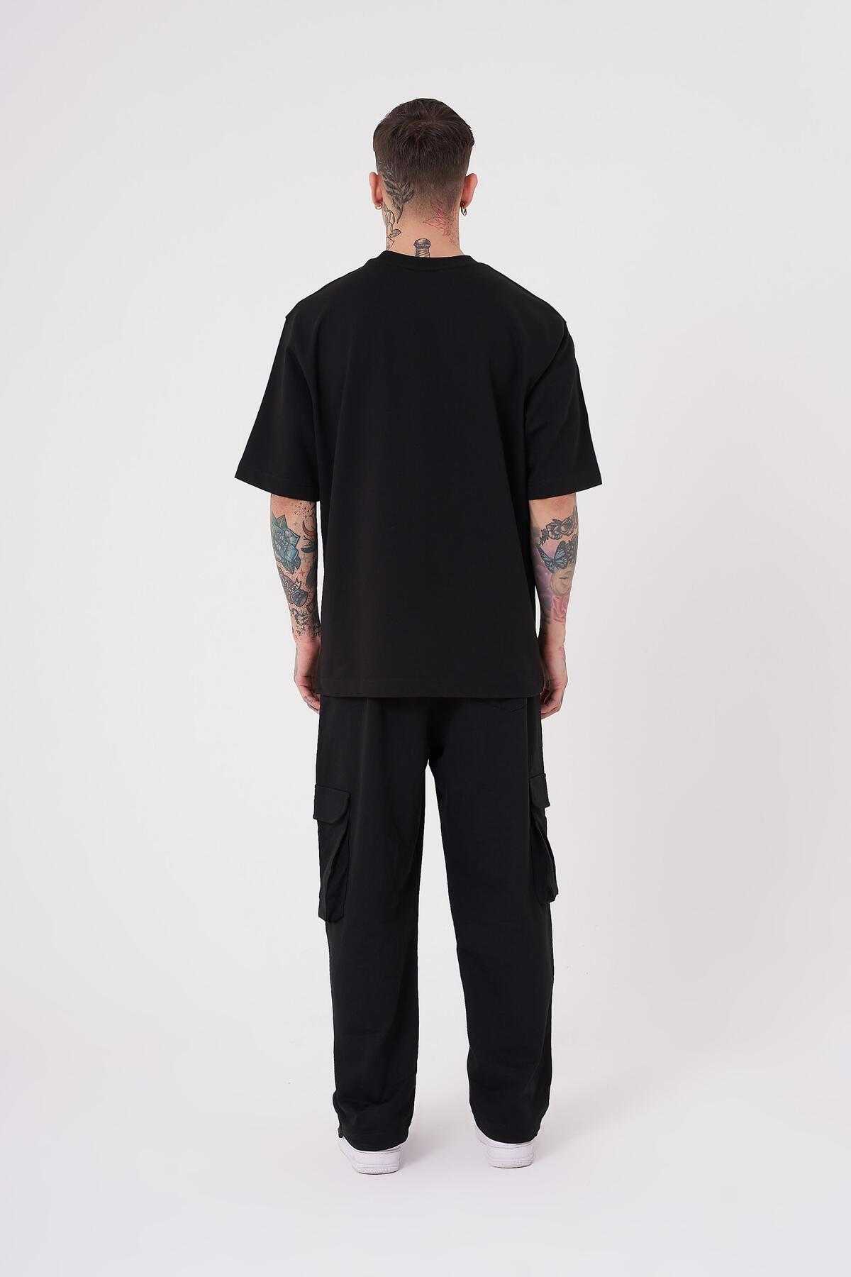 تیشرت مردانه بدون نام پایه ریلکس اکرو