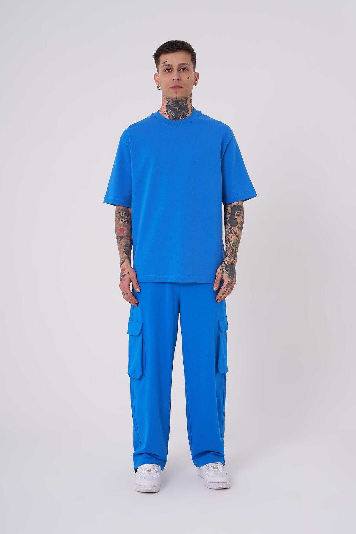 تیشرت مردانه بدون نام پایه ریلکس اکرو