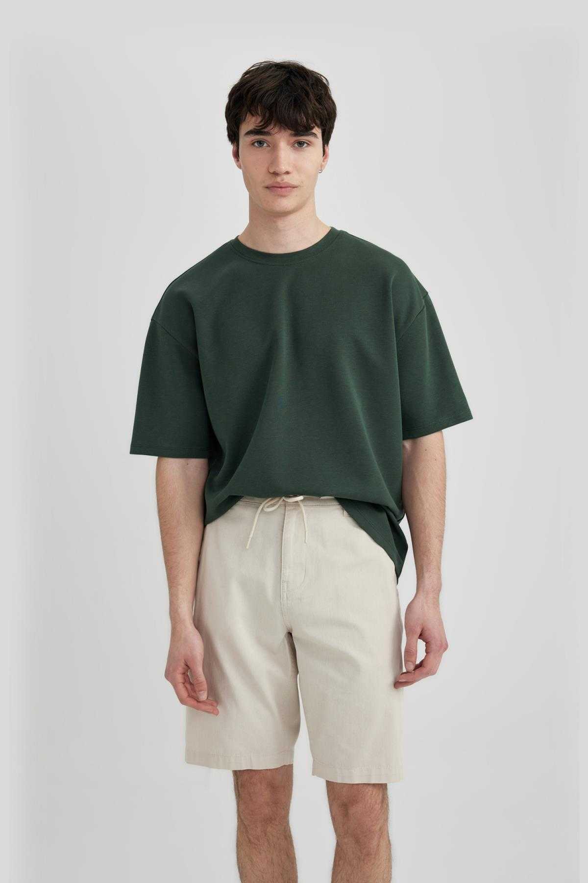 تیشرت یقه ای با سایز بزرگ Fit Crew