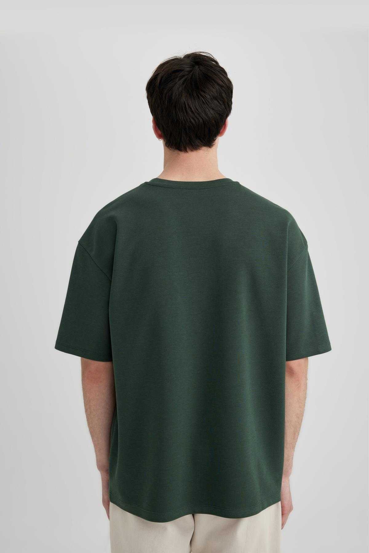 تیشرت یقه ای با سایز بزرگ Fit Crew