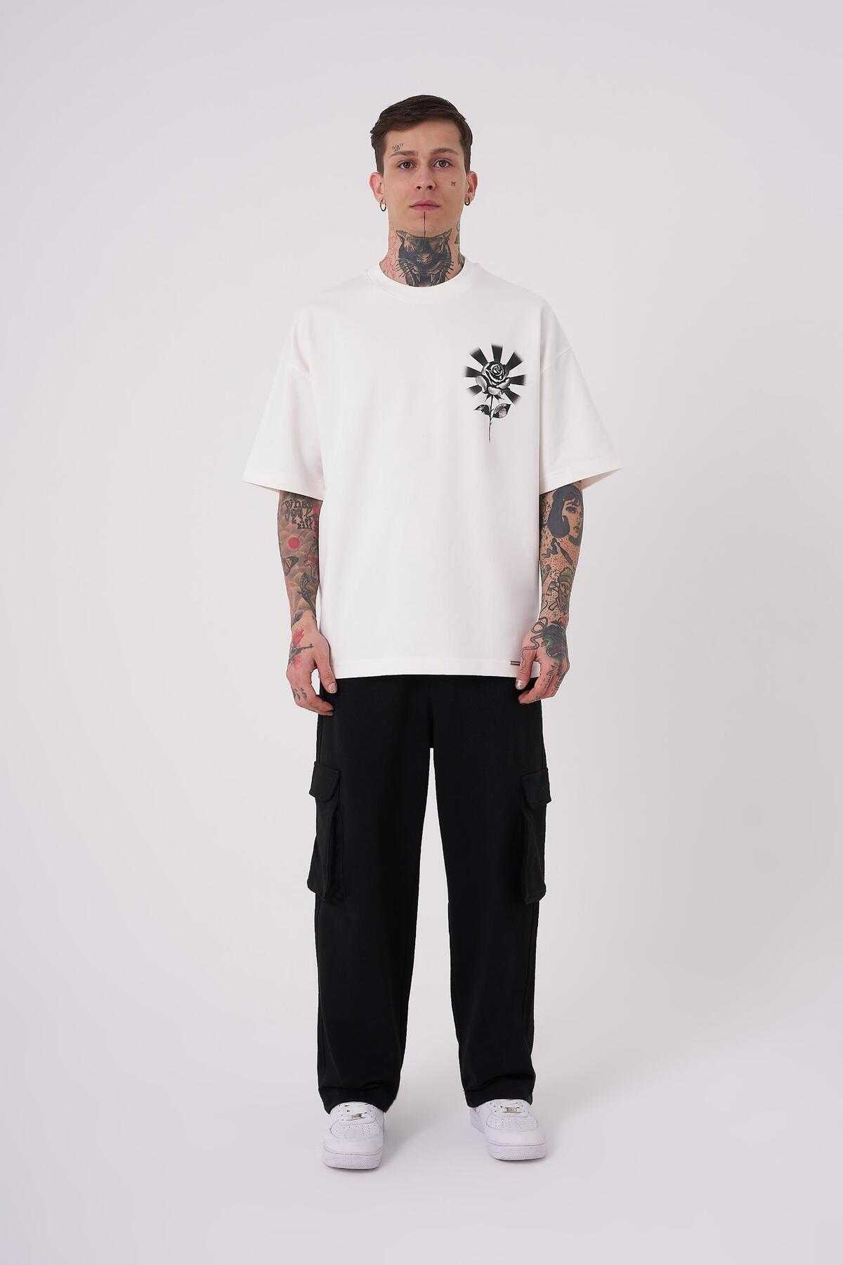 تیشرت مردانه رز اور سایز اکرو