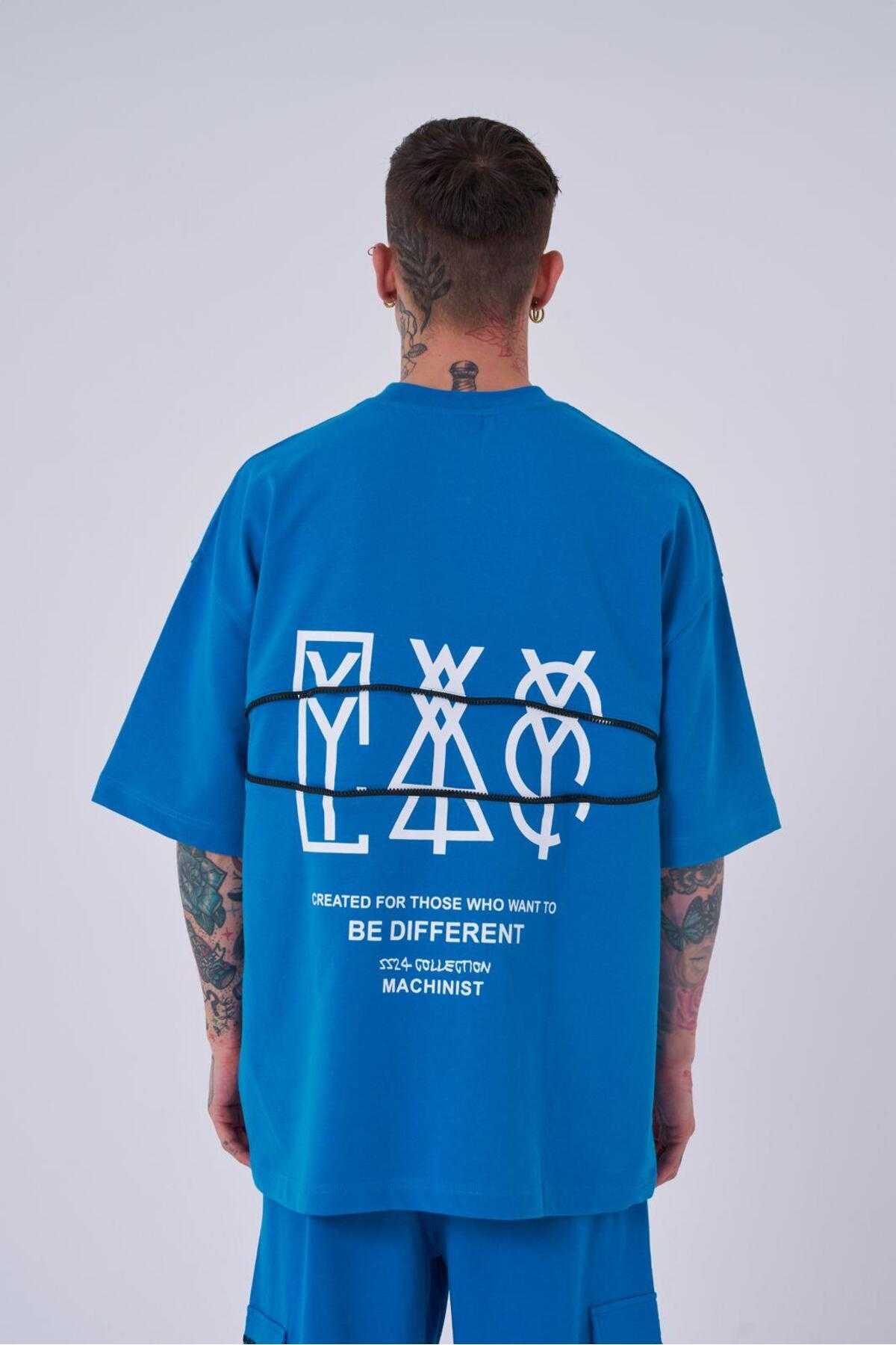 تیشرت مردانه زیپ دار چاپ شده با تیشرت قهوه ای سایز بزرگ