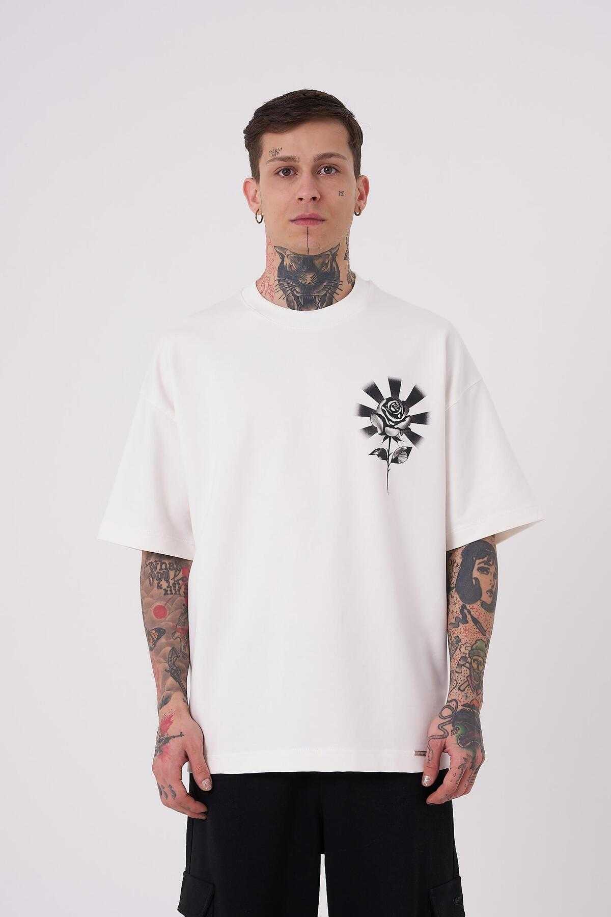 تیشرت مردانه رز اور سایز اکرو