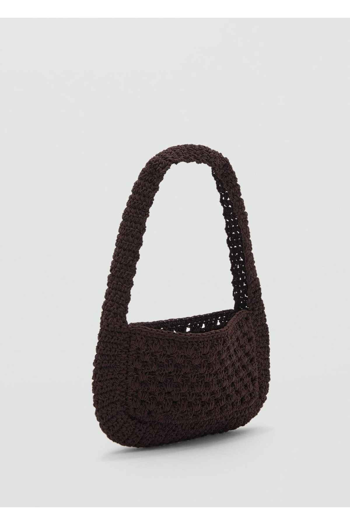 کیف کلاچ قلاب بافی