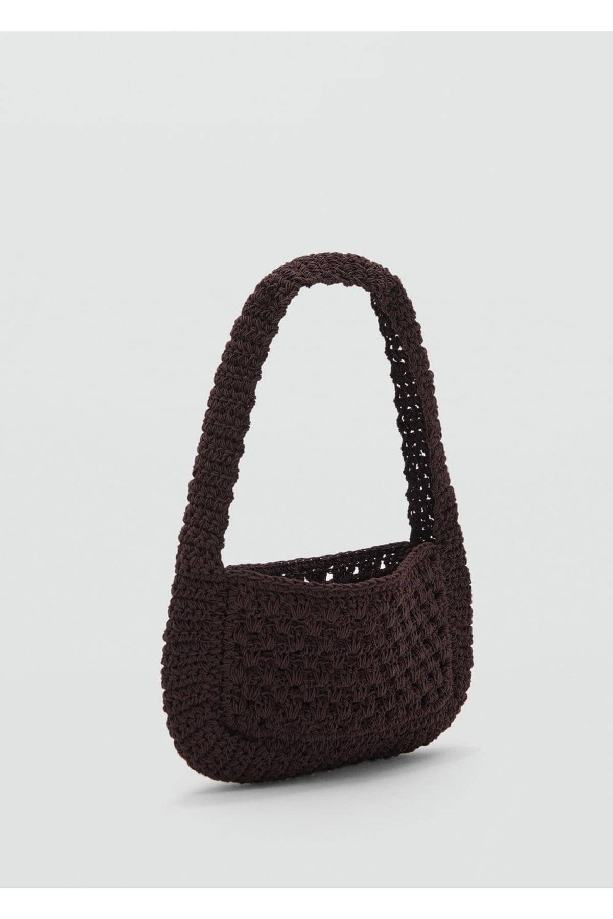 کیف کلاچ قلاب بافی