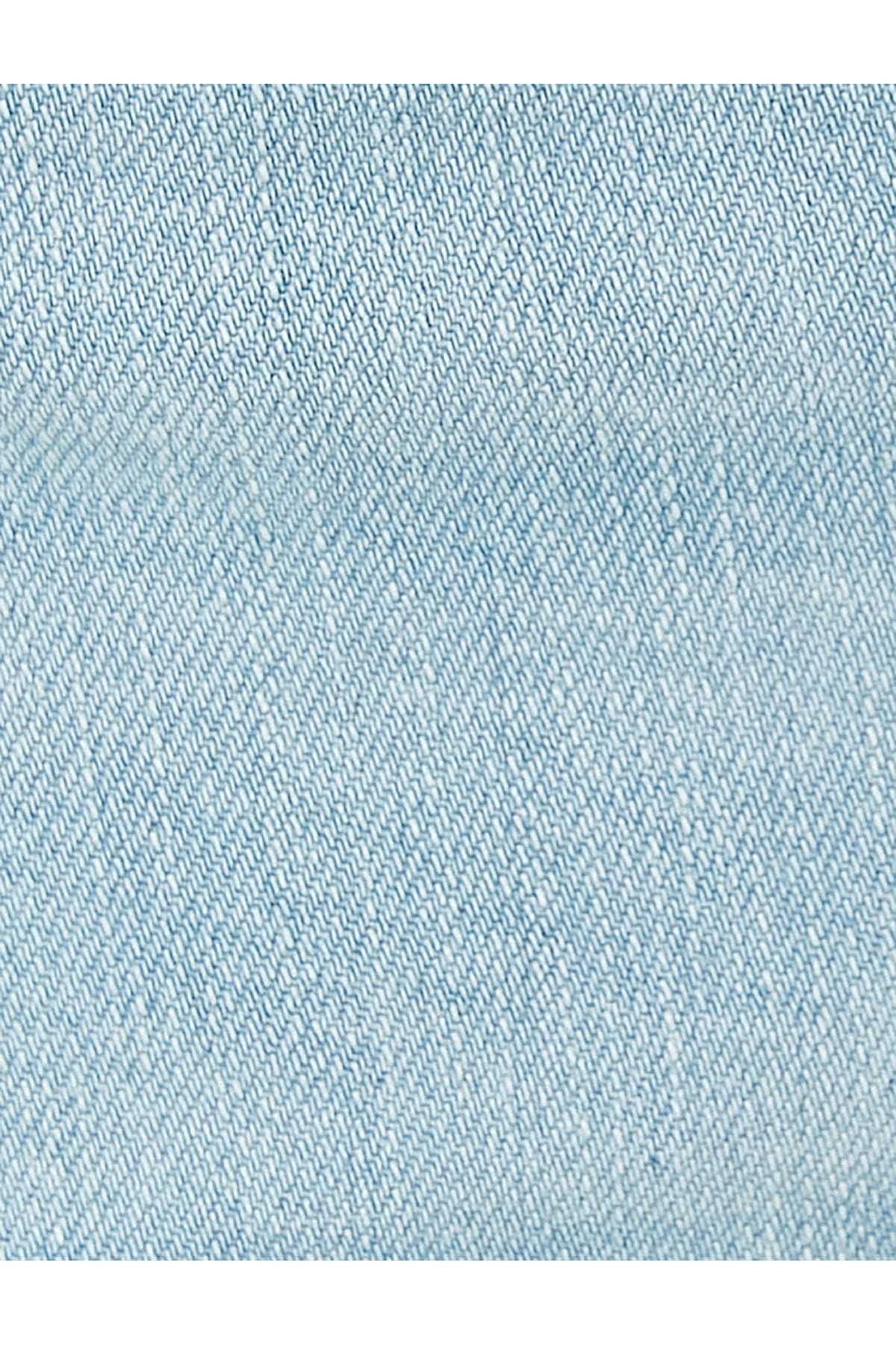 شلوار جین گشاد سبک و باریک با کمر بلند - ویکتوریا اسلیم جین