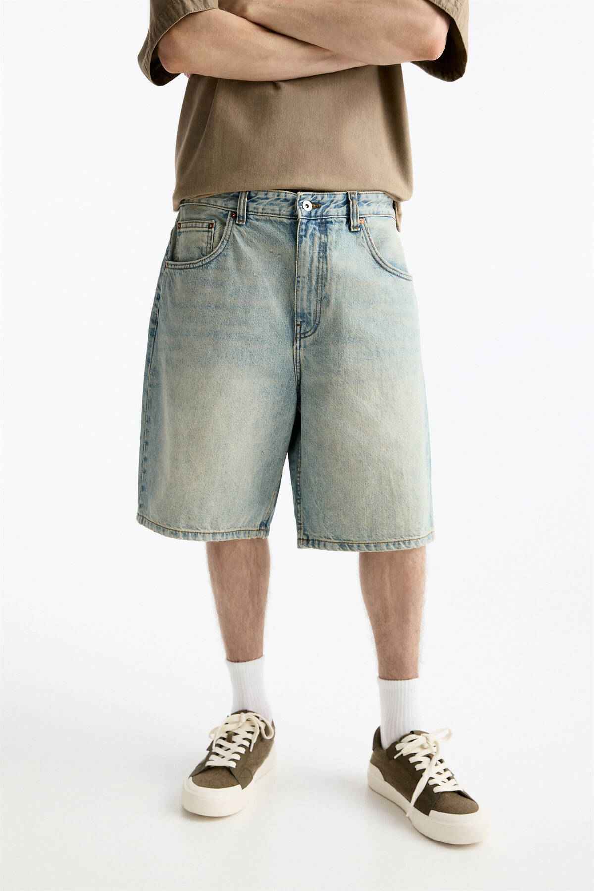 شورت برمودای جین گشاد STWD