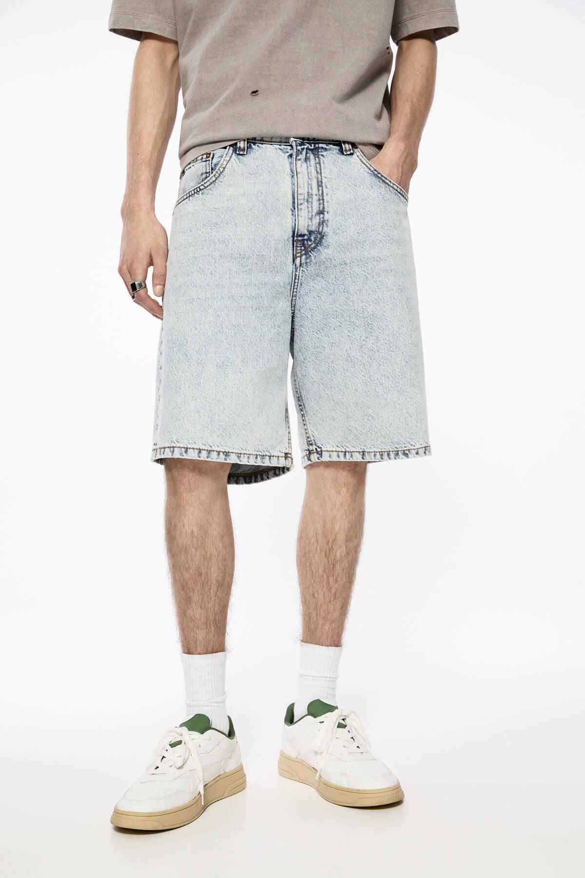 شورت برمودای جین گشاد STWD