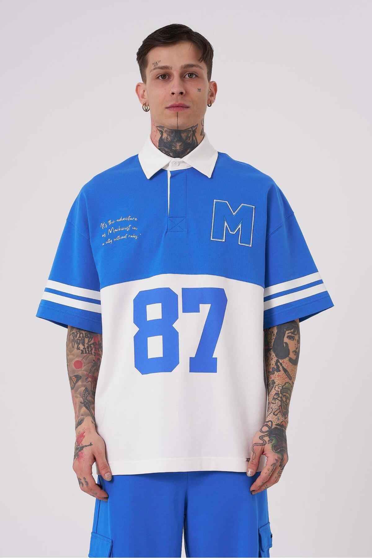 تیشرت مردانه یقه قهوه ای یقه پولو 87 تکه