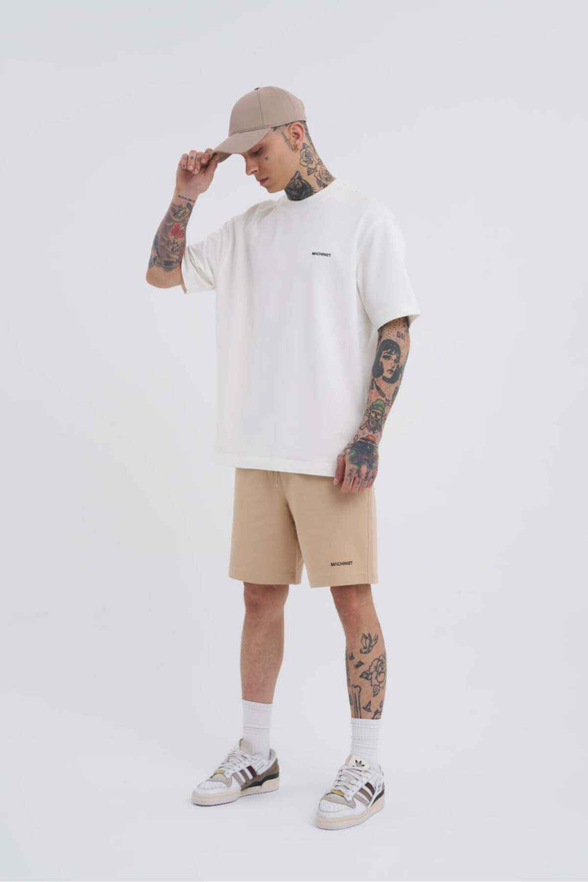 شلوارک ساده خاکستری مردانه