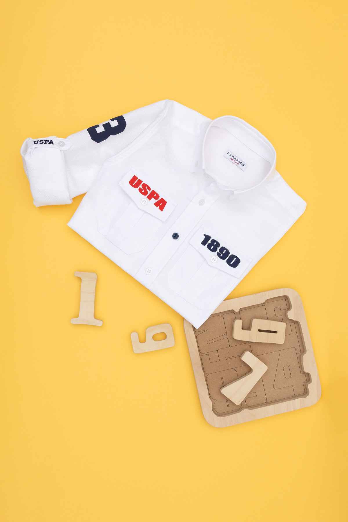 پیراهن آستین بلند پسرانه آبی 50272484-vr036