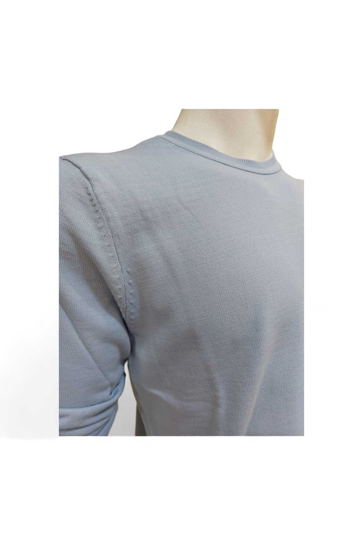 ژاکت بافتنی پایه آستین بلند یقه باریک