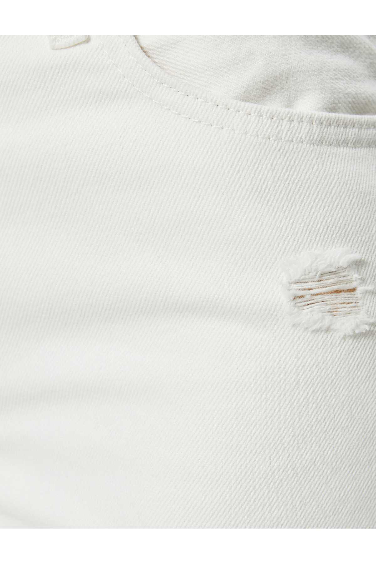 جین پاره شده با جیب های راسته - جین راسته ایو