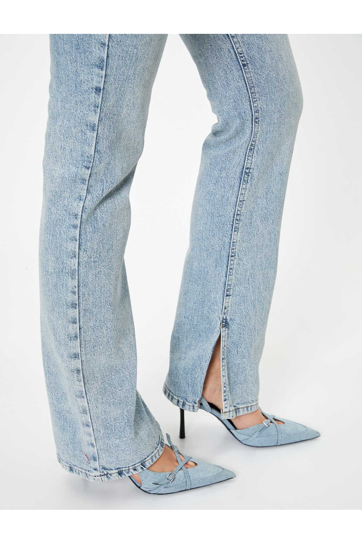 Flare Jeans Slim Fit High Waist - Flare Slim Jean