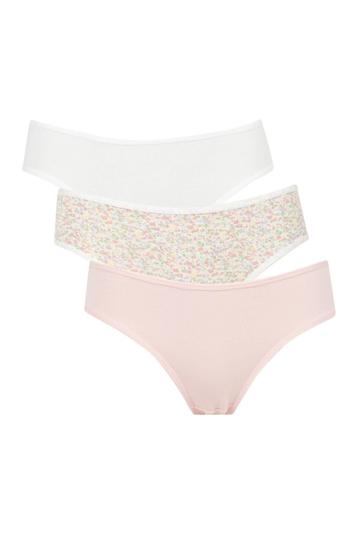 شلوارک مدل Fall In Love 3 Pack Slip D3168ax24hs