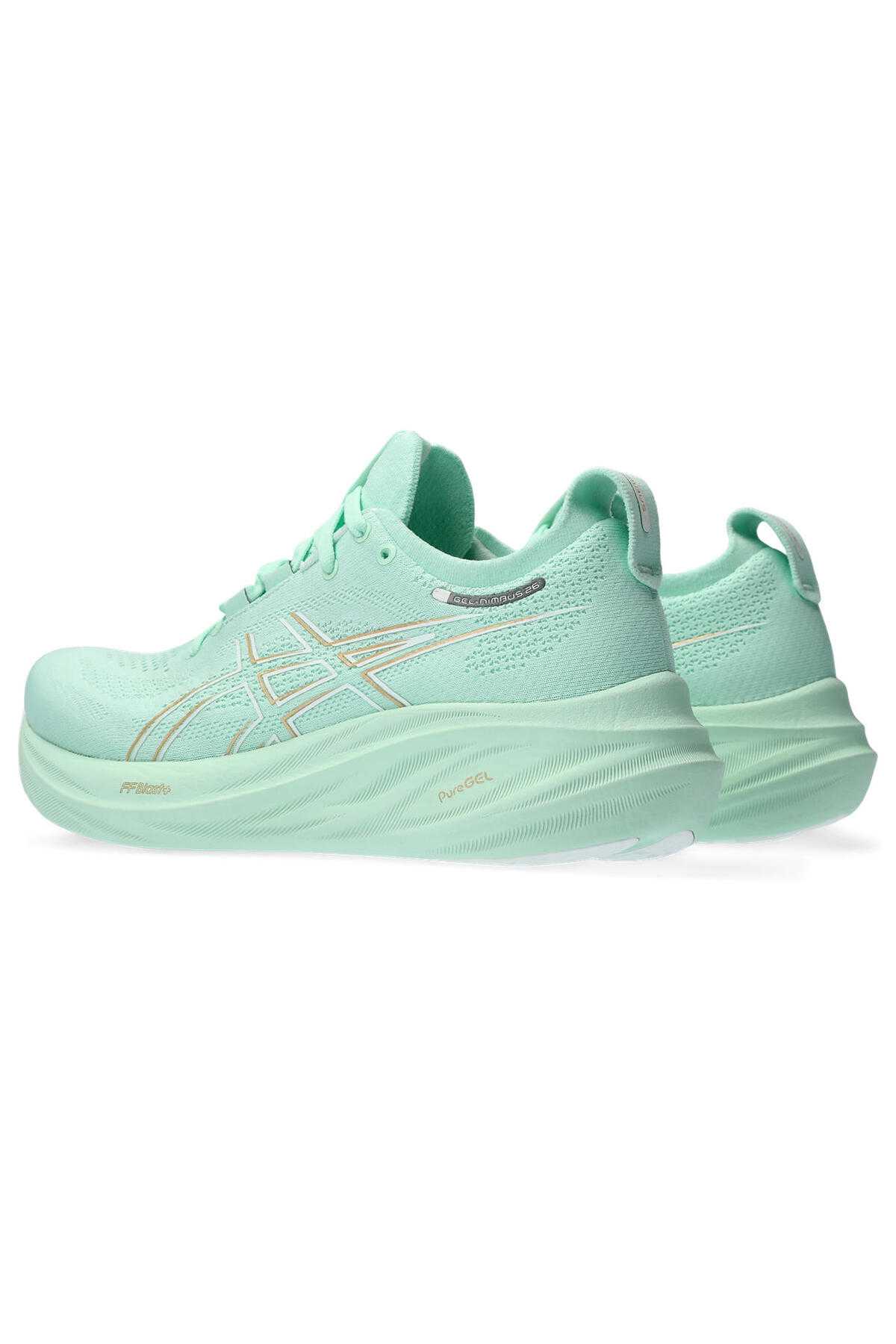 کفش دویدن سبز زنانه Gel-nimbus 26 1012b601-300