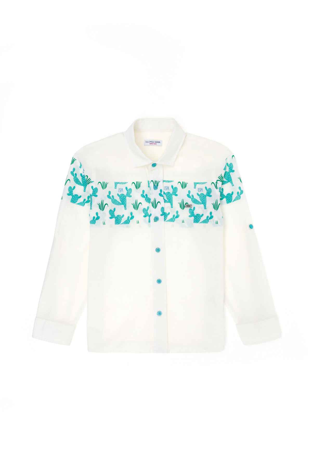 پیراهن آستین بلند نارنجی پسرانه 50264502-VR051