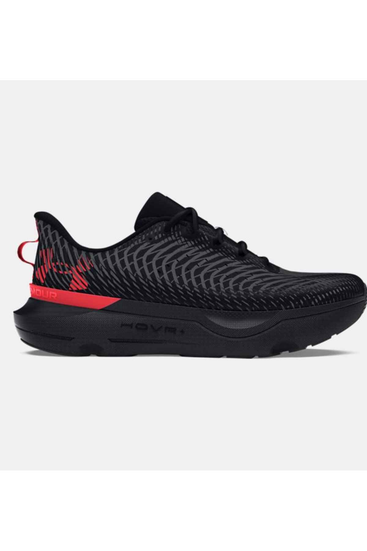 کفش ورزشی دویدن و تمرینی مشکی زیره راحت بند دار مارک مردانه -001